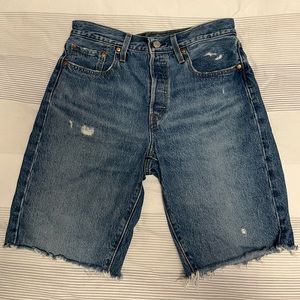 Levi’s 501 Knee Length Jean Shorts